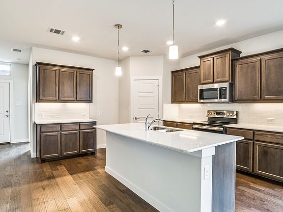 Large kitchen island