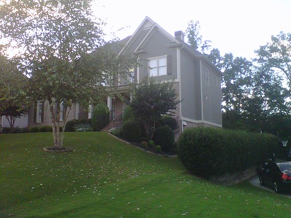 Summer - front right of hous