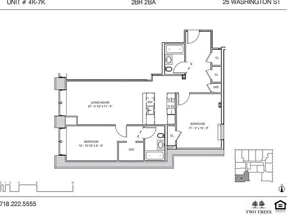 2nd image of 25 Washington St APT 5K