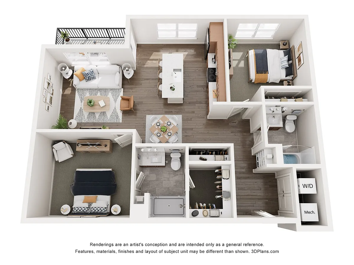 Floor plan The Mesa