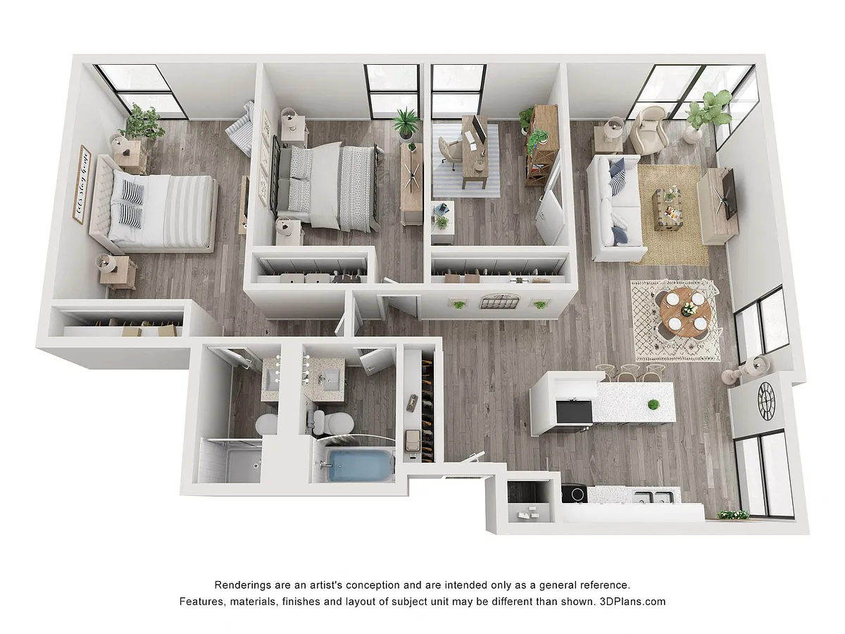 Floor plan Skyline Den