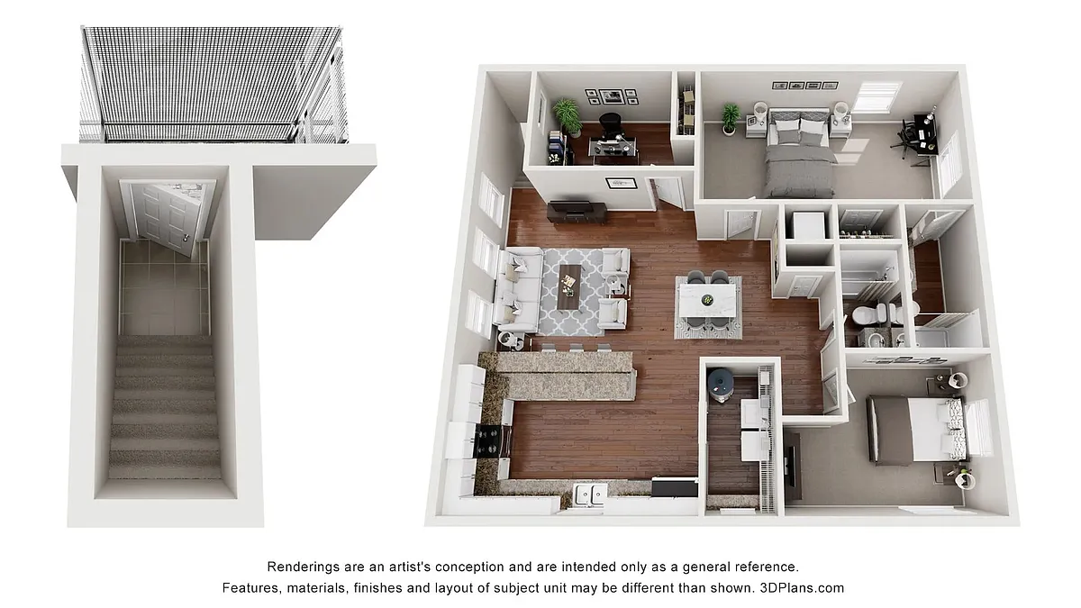 Floor plan The Suite