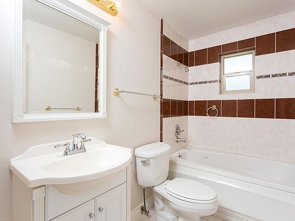 Jetted Tub, Tiled Bathroom