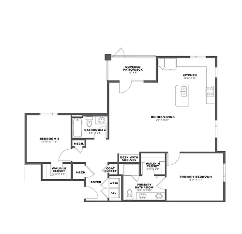 Floor plan Cameron