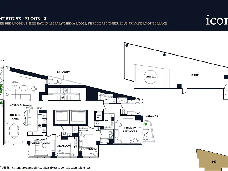 306 W 48th St #Penthouse 43 — Photo 22