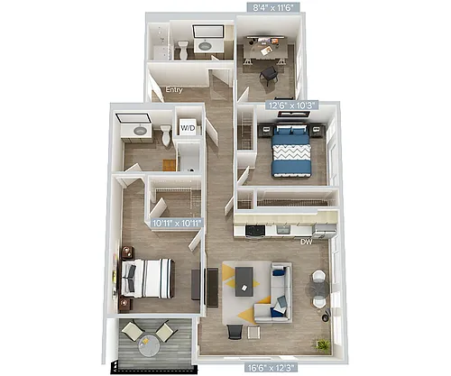 Floor plan B5D