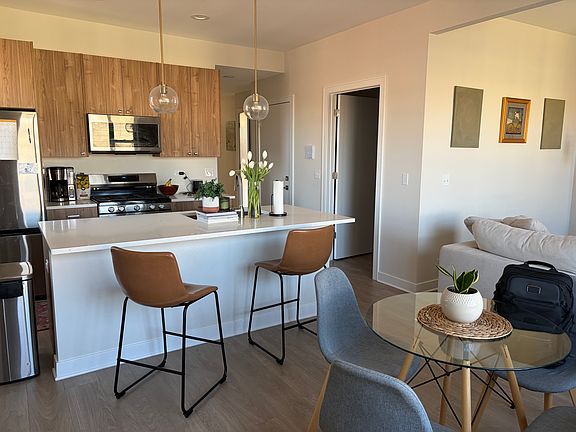 Walk-in pantry is the open door on the right.