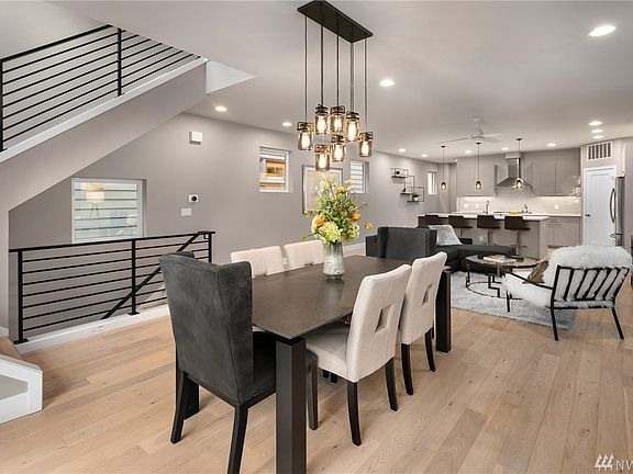 Thoughtfully designed open concept second floor