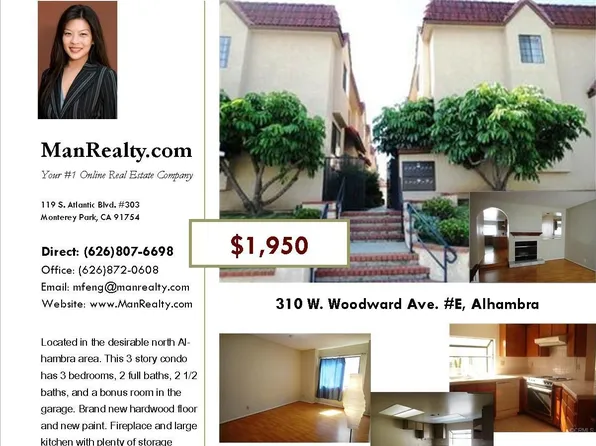 310 W Woodward Ave APT E, Alhambra, CA 91801