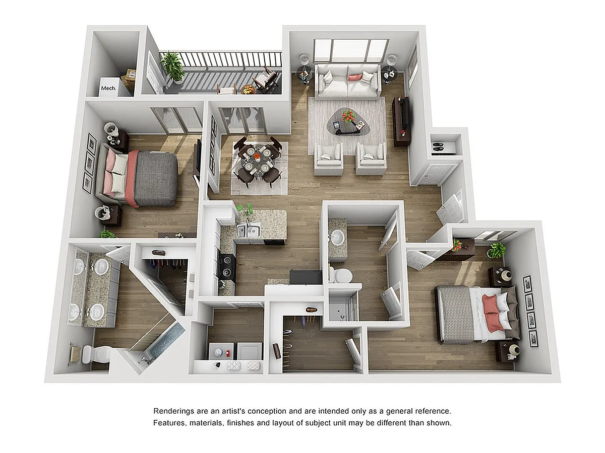 Floor plan Desert Bluebell