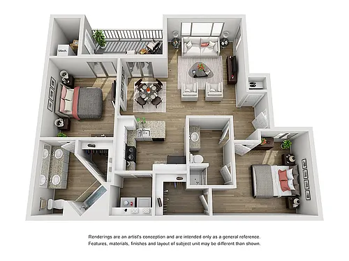 Floor plan Desert Bluebell