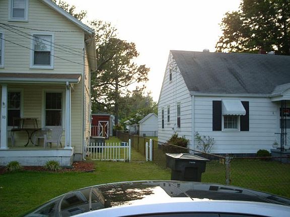yellow house front view
