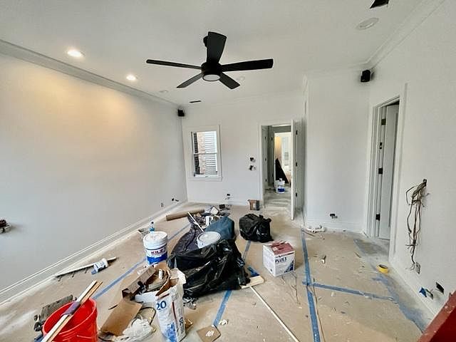 Massive Principal bedroom with 2 walk in closets plus additional storage closes in hallway on upper floor.