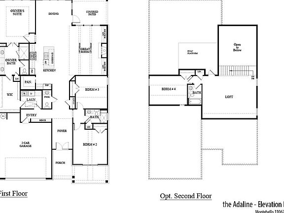 Adalineb Floorplan