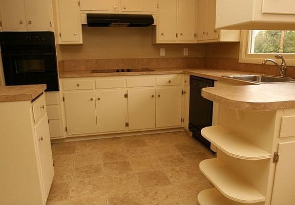 New flooring, appliances & counters