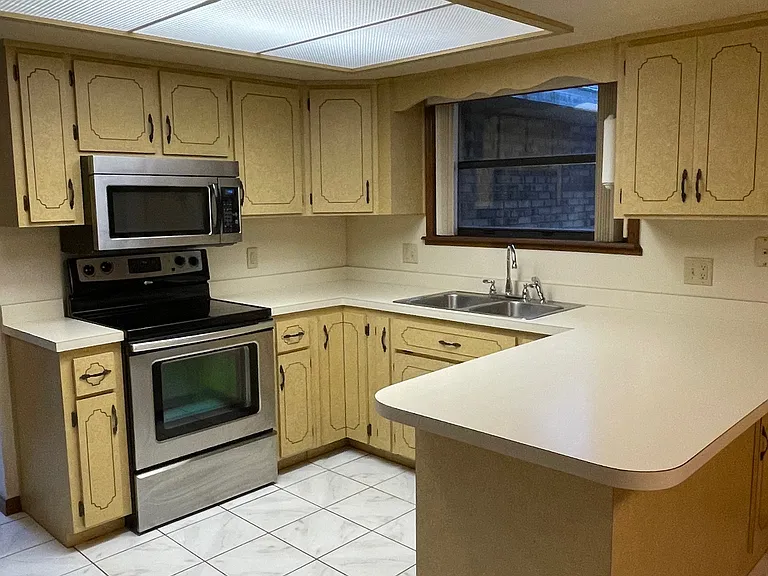 Kitchen from dining room