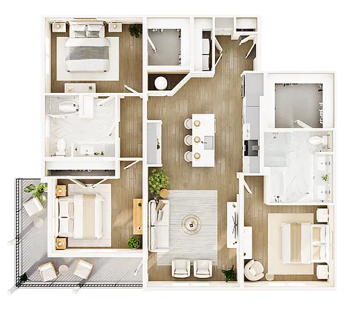 Floor plan C3P