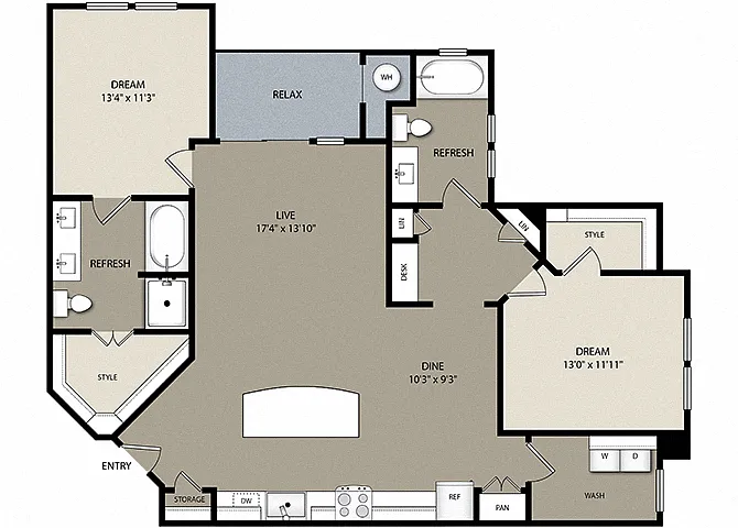 Floor plan B5
