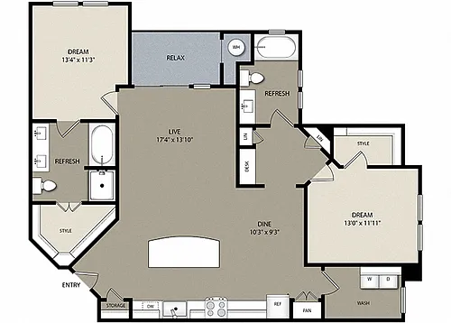 Floor plan B5