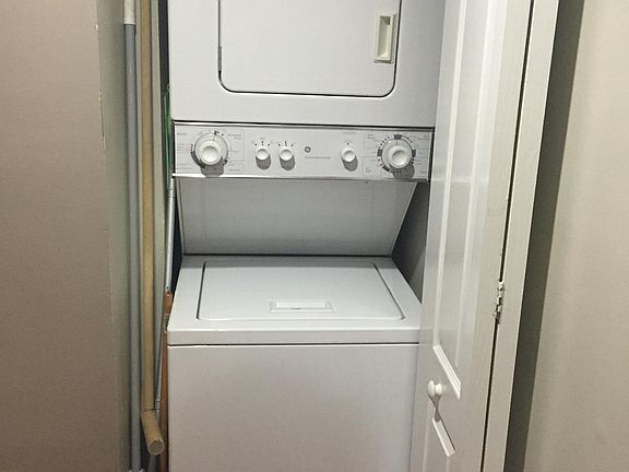Washer/Dryer inside unit