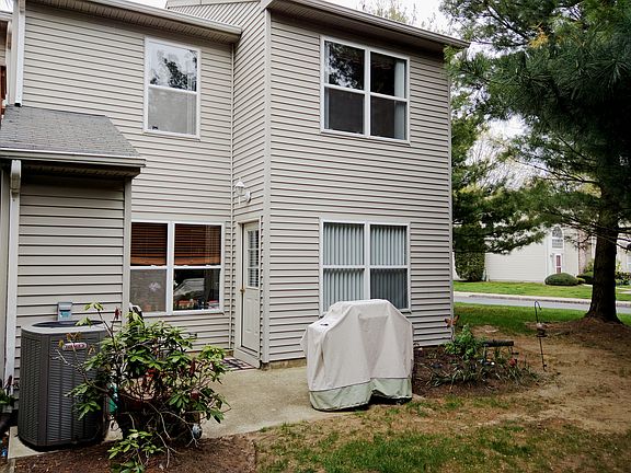 Back entrance and patio