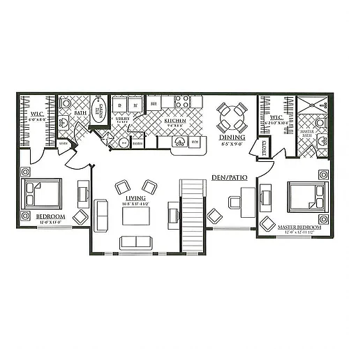 Floor plan Denver (C2.2)