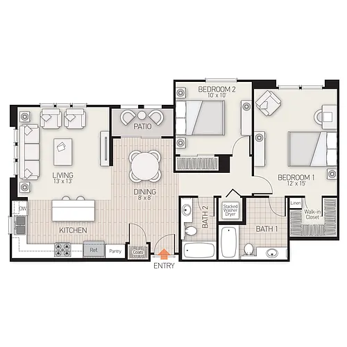 Floor plan Plan 7
