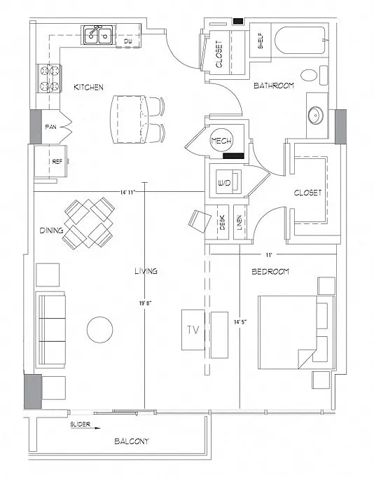 Floor plan A11A