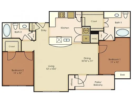 Floor plan B1