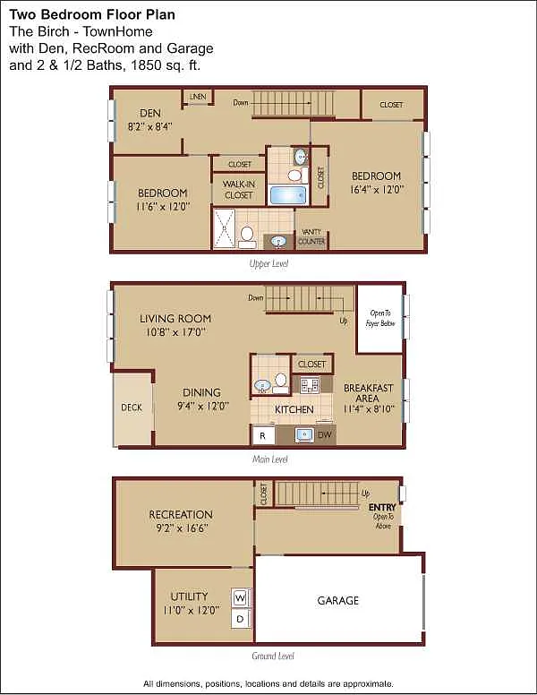Floor plan $1.93/sq.ft. - Birch