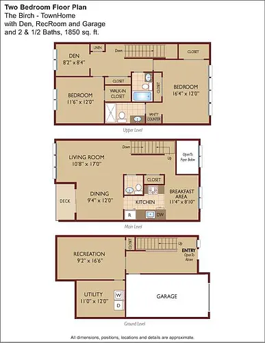 Floor plan $1.93/sq.ft. - Birch