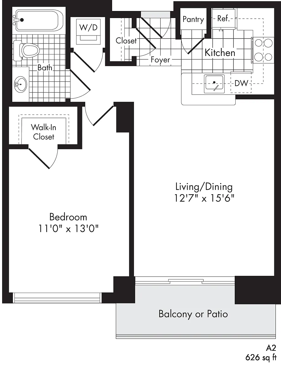 Floor plan Sassafras