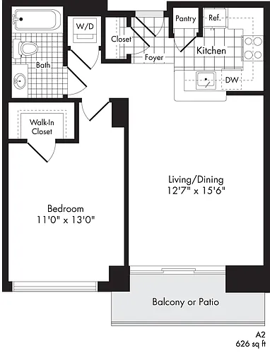 Floor plan Sassafras