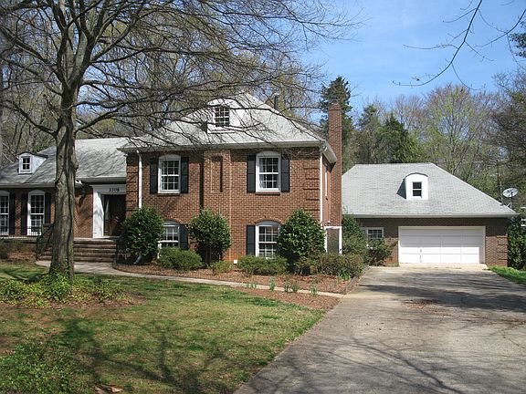 Front of house/2 car garage