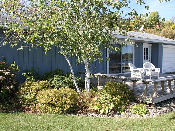 Large deck facing east