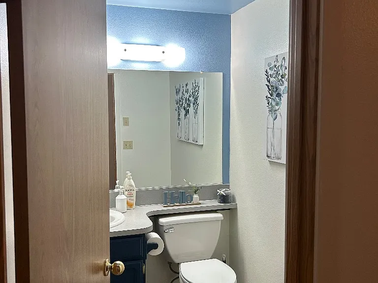 1/2 Bathroom downstairs by the entry