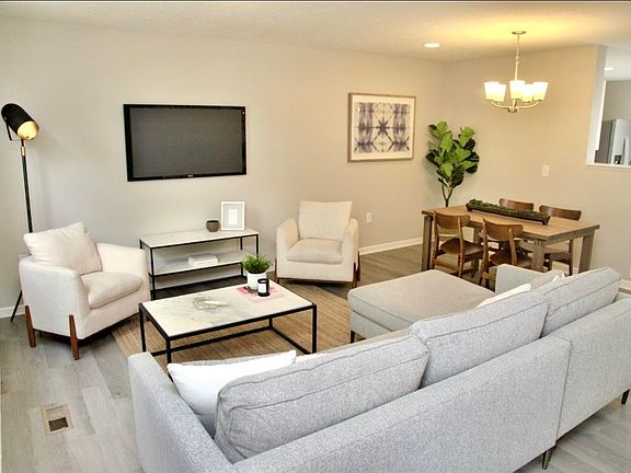 Airy, open floor plan!