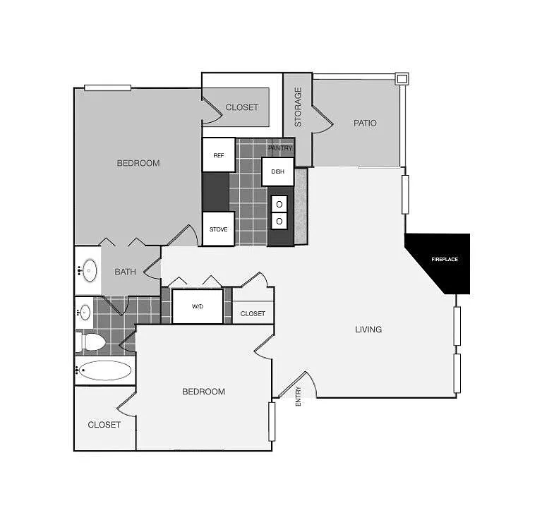 Floor plan beck_B1