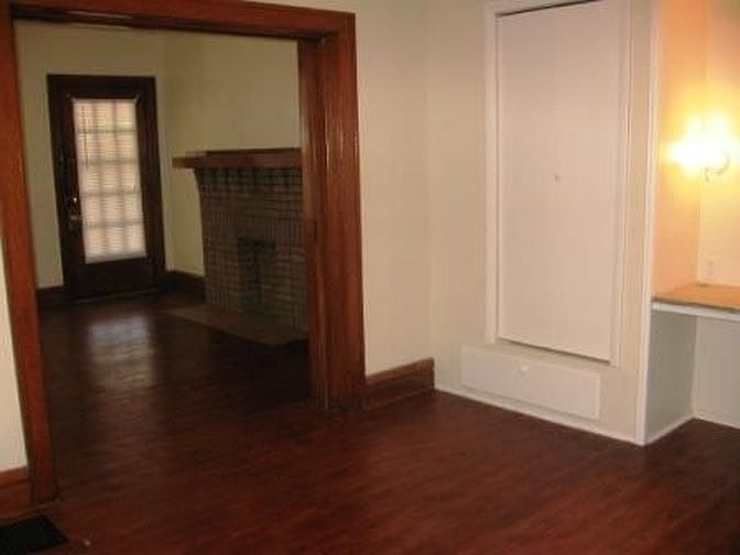 Bedroom view to living room - Original sliding glass pocket