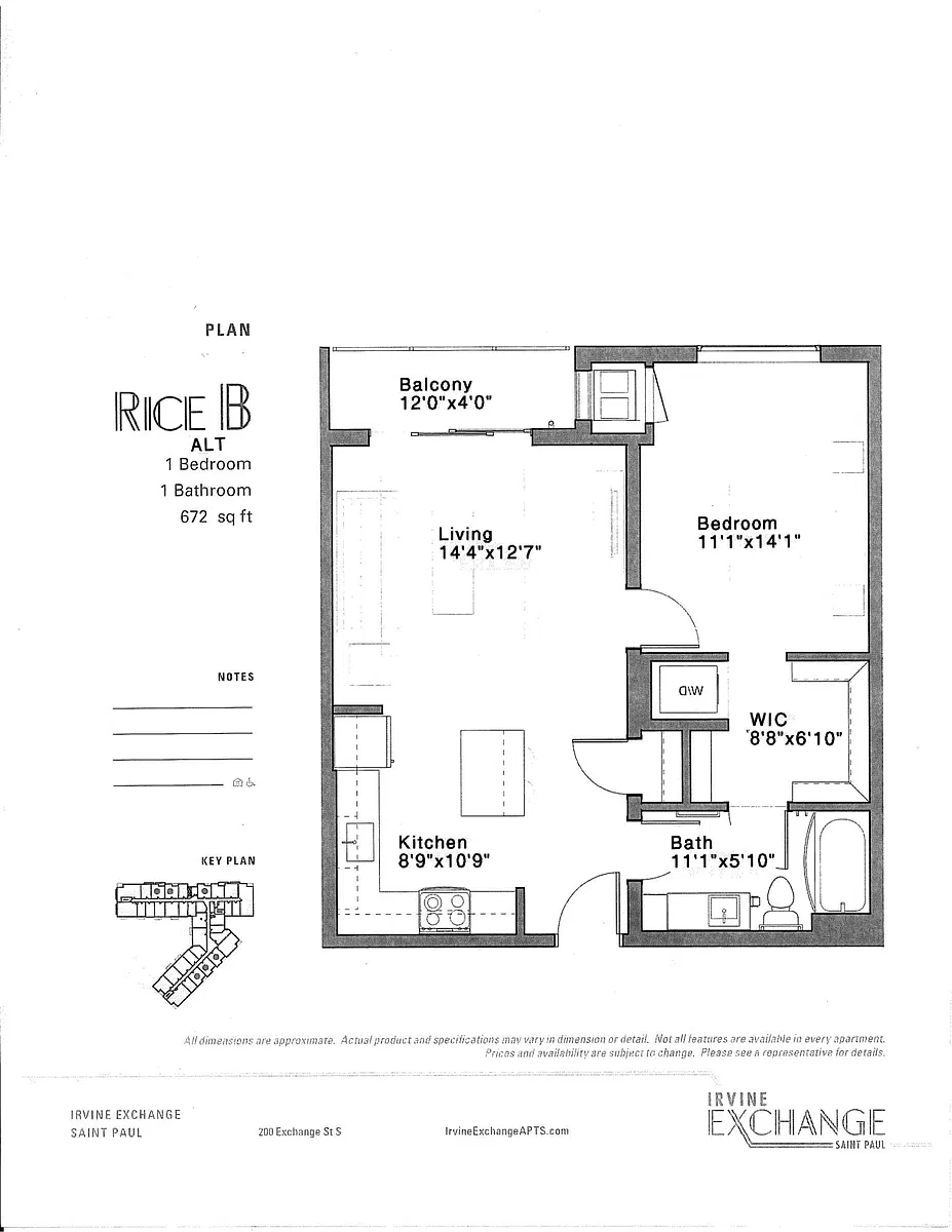 Floor plan Rice B Alt