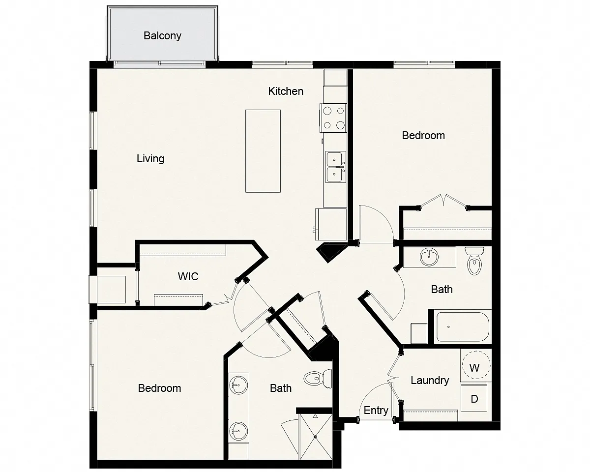 Floor plan B03