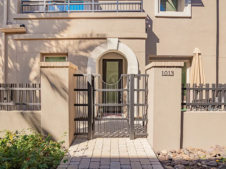 Front of condo