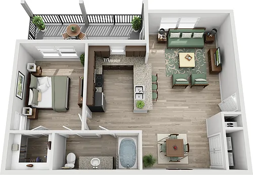 Floor plan A2 - Melbourne