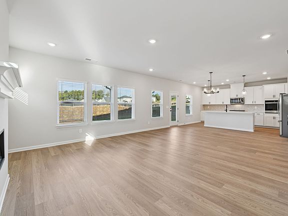 The Taylorsville floorplan with the Divine White interior package.