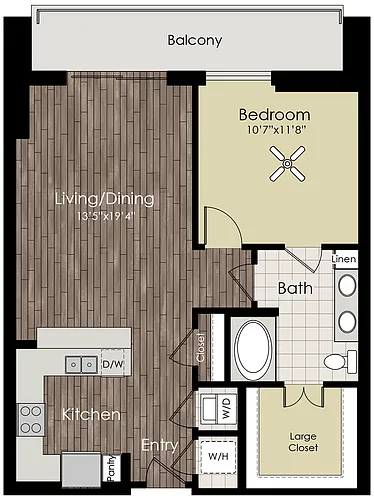 Floor plan A82