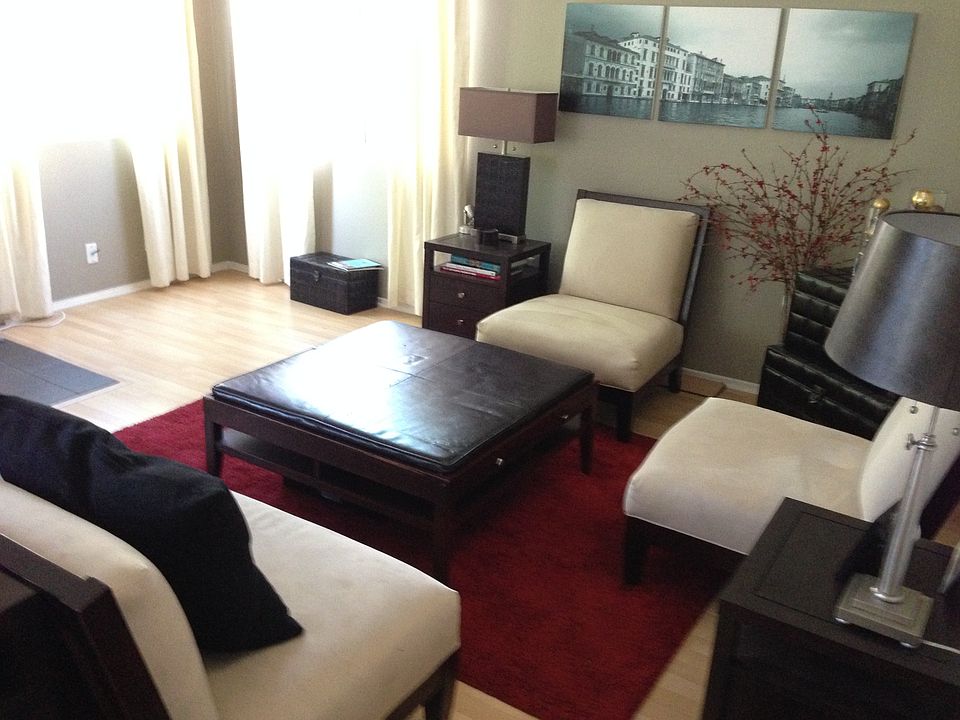living room - unit is not furnished