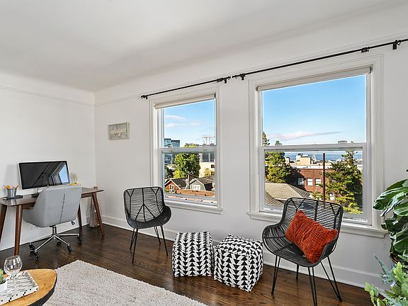 Working from home is easy! Work station with a view!