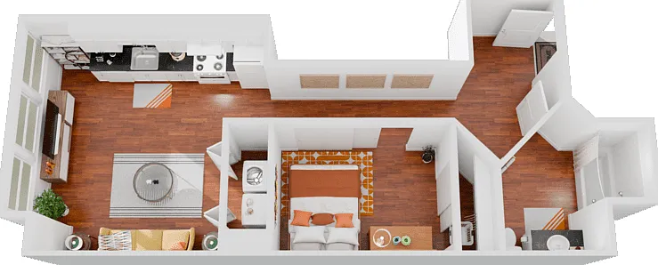 Executive Retreat Floorplan Diagram