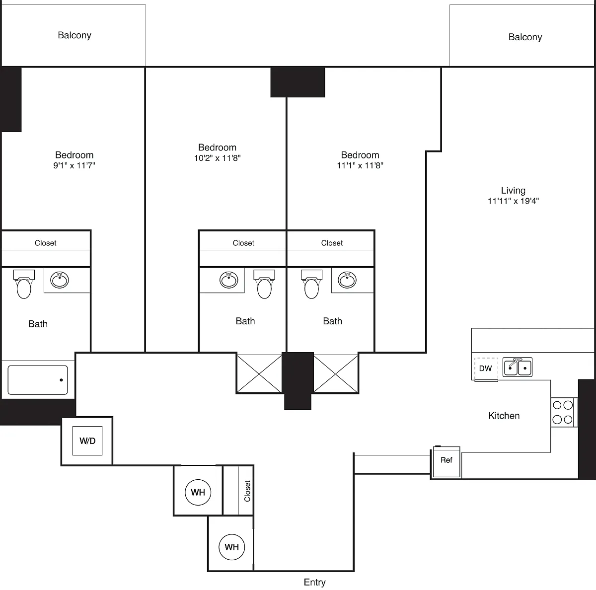 Floor plan C5