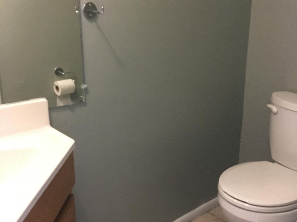 first floor half bath